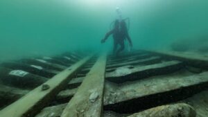 Objev „plujícího paláce zábavy“ z doby Kleopatry u Alexandrie